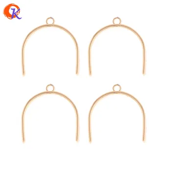 

Cordial Design 100Pcs 21*22MM Jewelry Accessories/Earring Connectors/U Shape/DIY Earring Accessories/Hand Made/Earring Findings