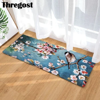 

Classic Scenic Printed Welcome Mats for Front Door Floor Mat Long Living Room Bedroom Rugs Anti-Slip Kitchen Rug Washable