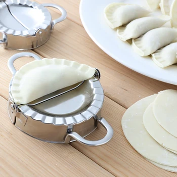 

Stainless Steel 304 Dumpling Maker Wraper Dough Cutter Pie Ravioli Dumpling Mould Kitchen tools Food Processor Kitchen Accessory