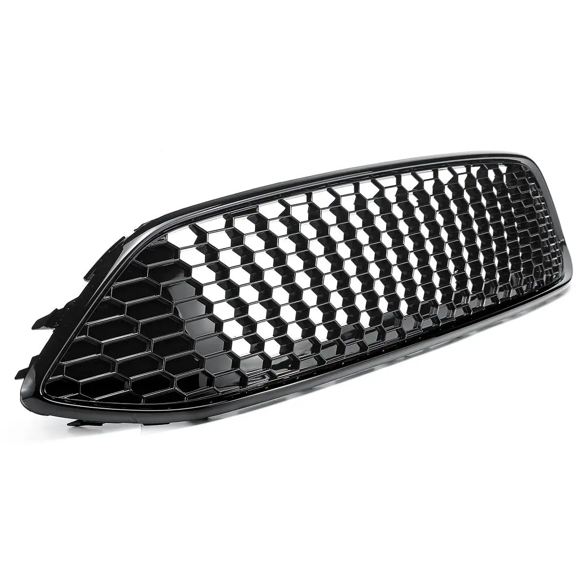 

High Quality Car Front Bumper Center Grille Panel Honeycomb Mesh For Ford For Focus MK3 ST Line Hatchback Estate 2015 - 2017