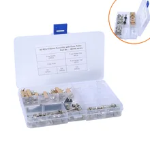 Поперечный набор PCB предохранитель сиденья+ 5A10A15A стеклянная страховая трубка 5*20 предохранитель набор