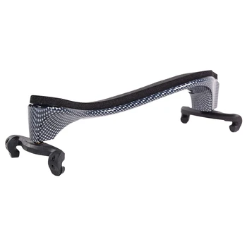 

Light Carbon Fiber Weave Violin Shoulder Rest Soft Pad 4/4 Violin Accessories