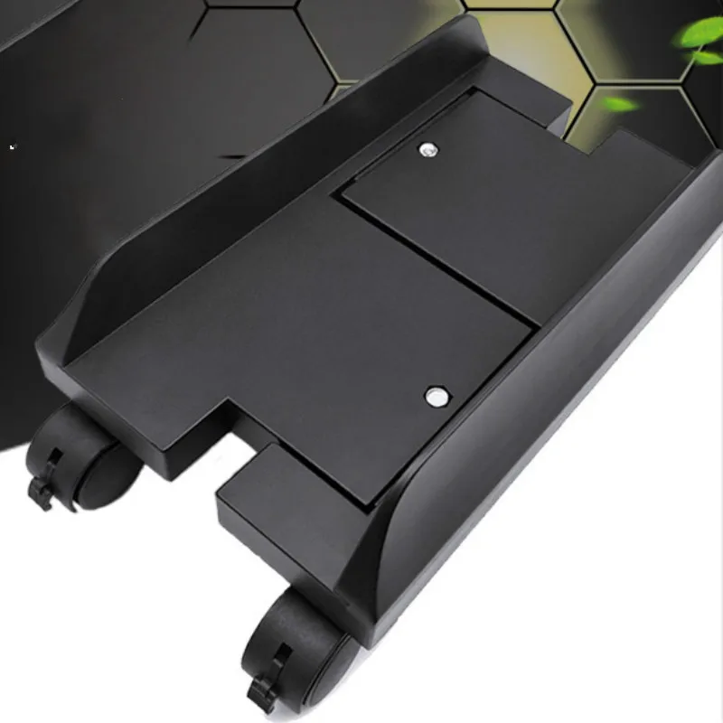 

Desktop computer host bracket removable and adjustable base chassis tray simple storage rack with brake LB10113
