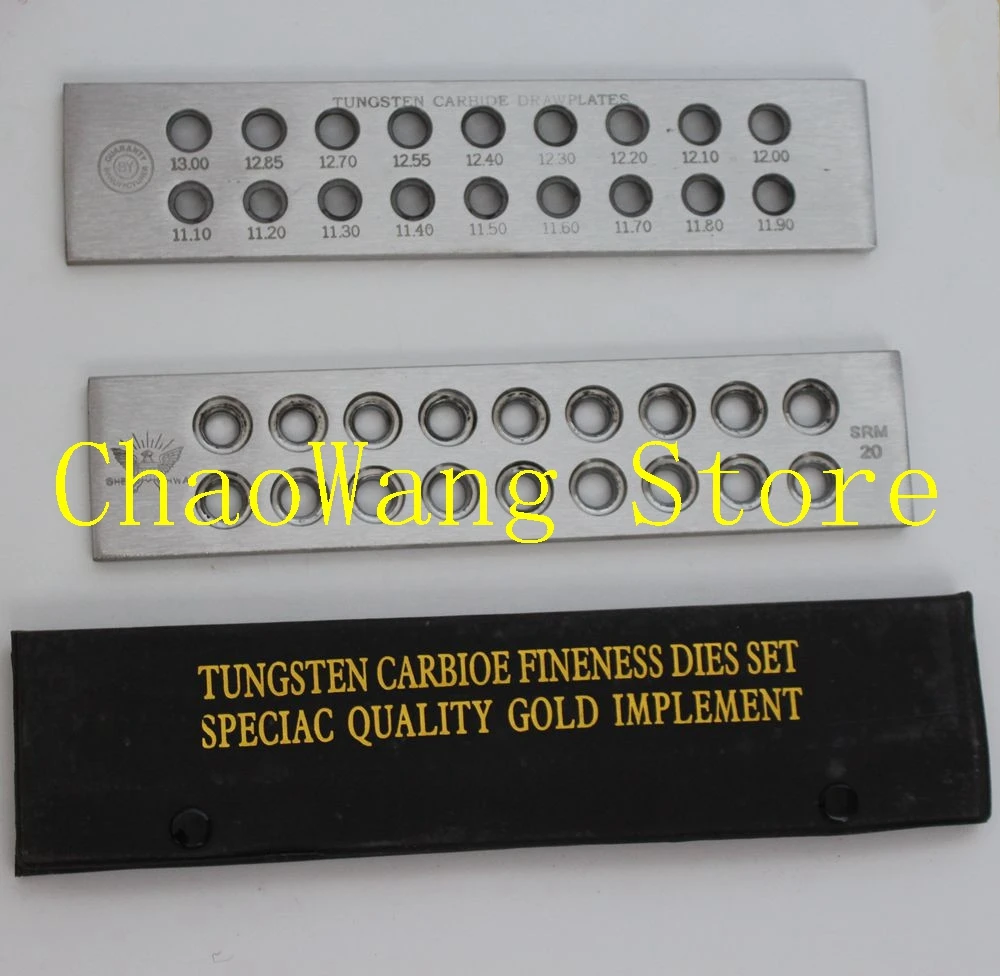 11.1 13mm Big Round Drawplate Jewelry Making Draw PlateJewelry Tools