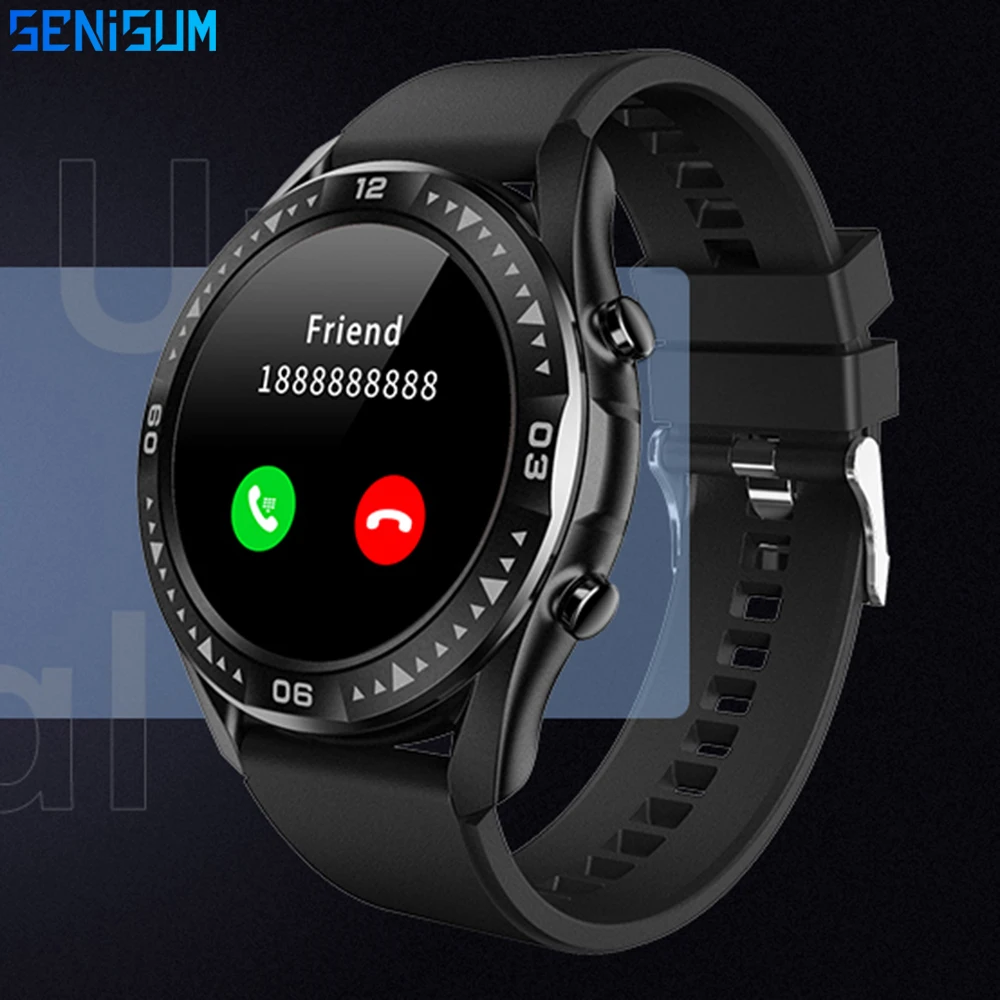 

Смарт-часы мужские, Bluetooth, с функцией звонков, пульсометром, тонометром, SpO2, водонепроницаемые, IP67