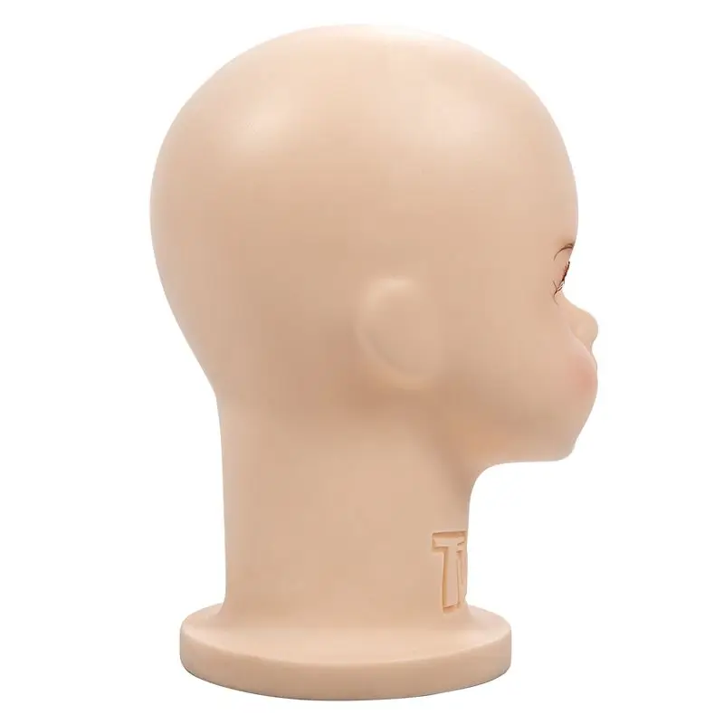 Small Children Mannequins White Manikin Head For Wig Hats Mould Show Stand Model Display