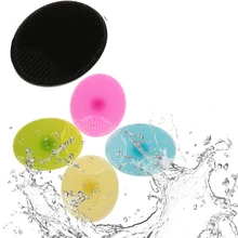 6 цветов Очищающая щетка для лица силиконовая салфетка для умывания отшелушивающий для лица Очищение кожи от угрей кисти для очищения лица инструмент для чистки кисти