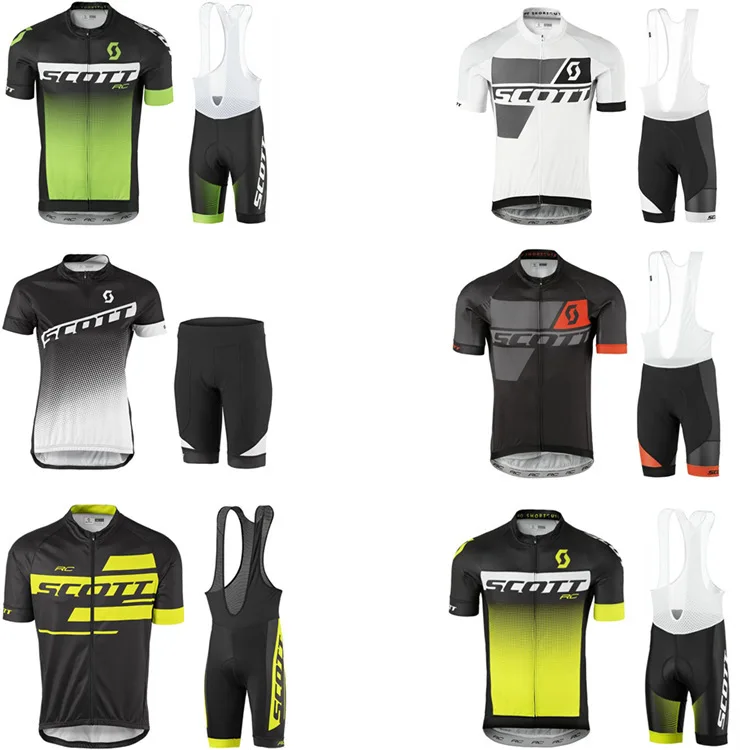 

New Style Scott Riding Clothes Bicycle Self-Bicycle Clothing Shorts Short Jacket Scorpion Suspender Strap Set
