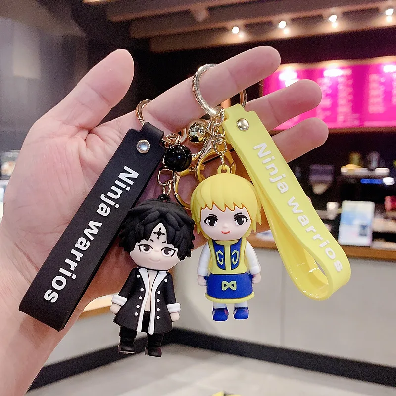 1 Pcs Creative Anime Hunter X Hunter Cosplay Keychains Figure GON