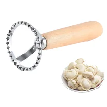 1 шт. 6,5 см круглый равиоли штамп паста, кондитерские изделия резак равиоли делая пресс для тиснения литейная форма для выпечки Форма для равиоли