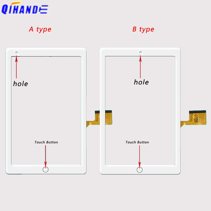 

New Tablet touch For 10.1'' inch ZONNYOU kt107 / kt107_v01 Tablet capacitive Touch Screen MID Outer Digitizer Glass Panel