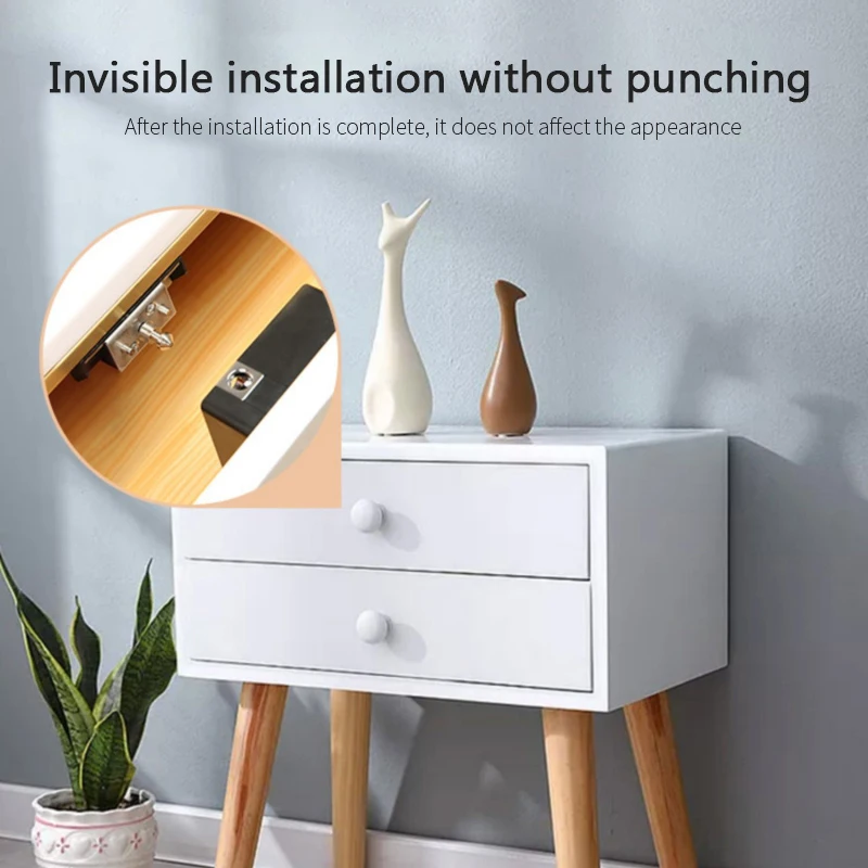 Cerradura inteligente para armario, cerrojo electrónico con identificación IC, RFID, para muebles, sin llave, para cajón, armario, Wardorbe, puerta, cerradura eléctrica, Control por aplicación - Imagen 6