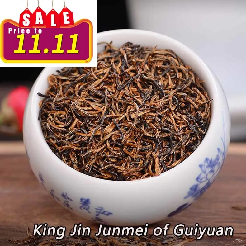 

250g Zhendian Guiyuan Wang Jinjunmei Black Tea Alpine Tongmu Super Black and Yellow Luzhou-flavor Jinjunmei