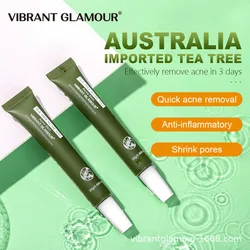 Tea Plant Effective Acne Removal Cream Acne Treatment Fade Acne Spots Oil Control Shrink Pores Moisturizing Acne Cream Skin Care