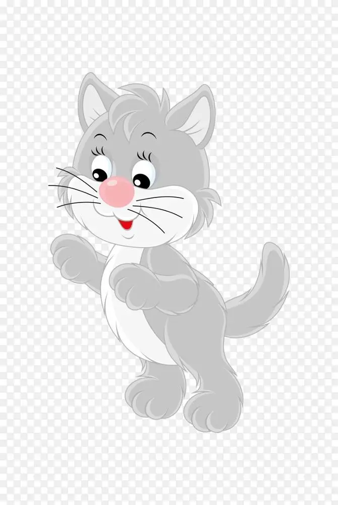 猫卡通小猫png图片素材免费下载 图片编号 Png素材网