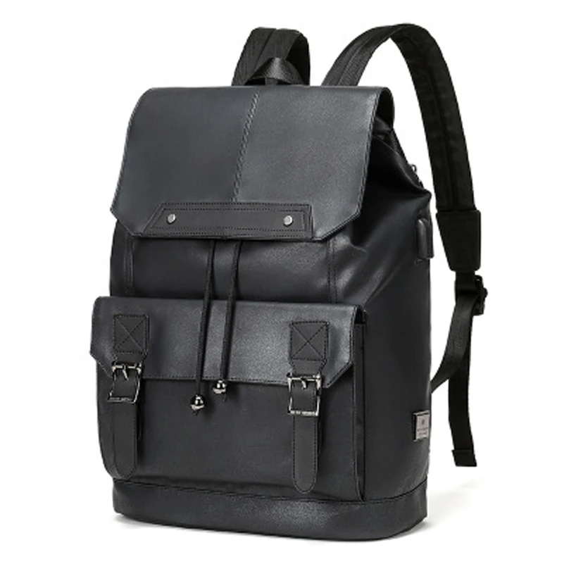 

Large-Capacity Trend Retro Backpack Men's Backpack Outdoor Travel Men's Bag Multi-FFunction Computer Bag Student Bag