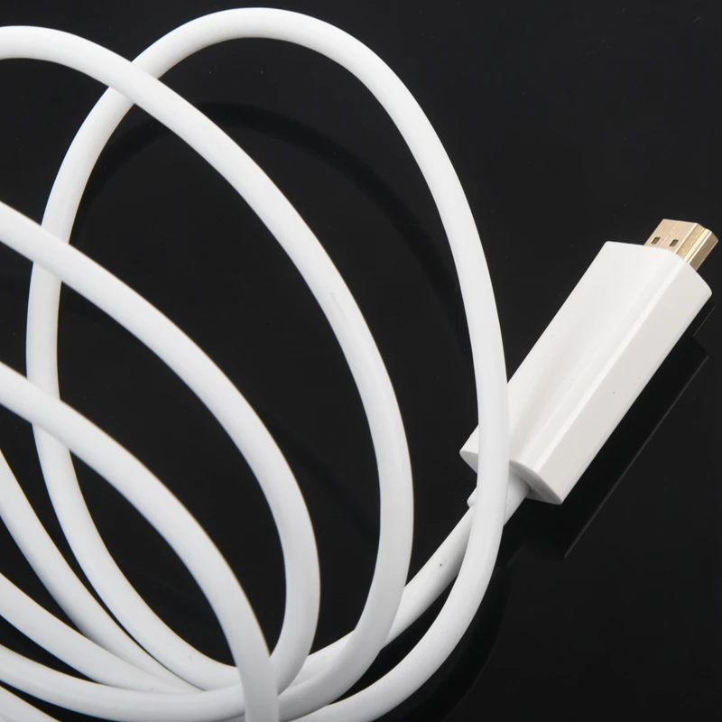 Мини-порт изображения к HDMI кабель адаптер Белый-так порт аудио для Apple iMac-3 м длиной