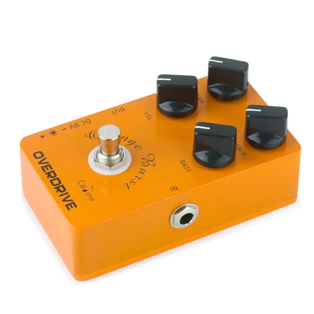 CP-18 Orange Burst Overdrive Металлические гитарные эффекты гитара Stompbox режим задержки педаль струнный инструмент аксессуар для начинающих