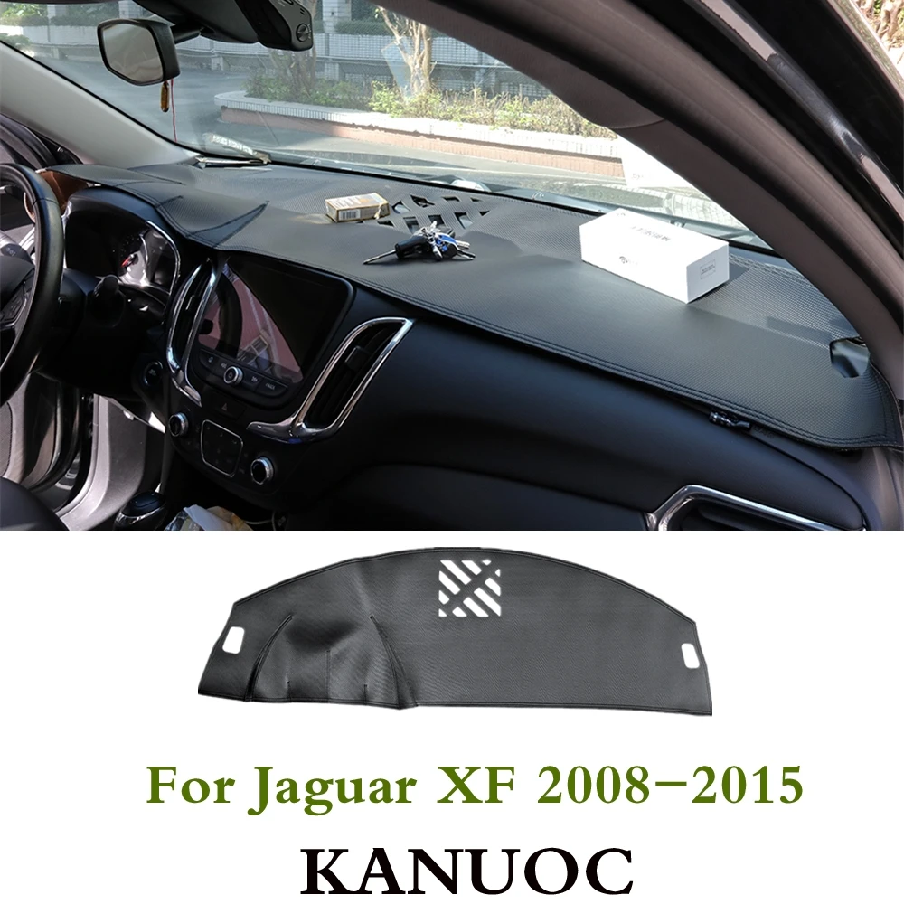 Высокое качество приборной панели автомобиля крышка для Jaguar XF 2008- Защита от солнца приборная панель противоскользящая приборная панель dashmat крышка