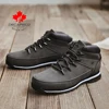 DECARSDZ Men Casual Boots 2022 Autumn Winter Comfy Lace-up Leather Men's Boots Men Fashion Shoes Man Brand Classic Men Boots ► Photo 1/6