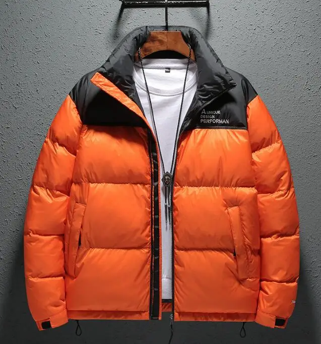 

Thick Warm Winter Coat Men Hooded Casual Outdoor Man Jacket Parka Fashion Windbreaker Mens Overcoat hh