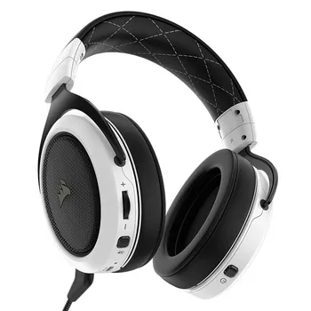 

CORSAIR HS70 Series Gaming Headset Gaming Chicken Headset Surround Sound 7.1 Channel Headset HS70 White Wireless Edition