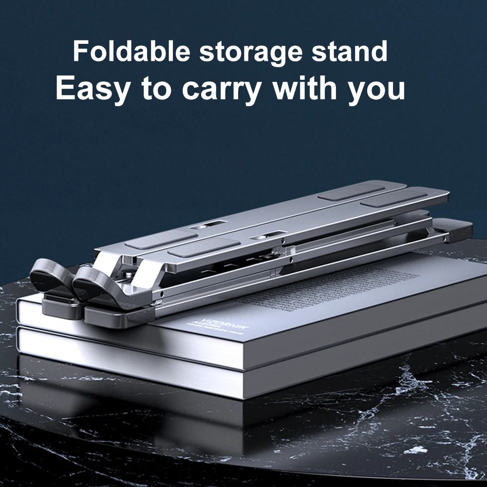 Aluminum Adjustable Laptop Stand for Macbook Air Pro PC IPad Adjustable Portable Tablet Holder