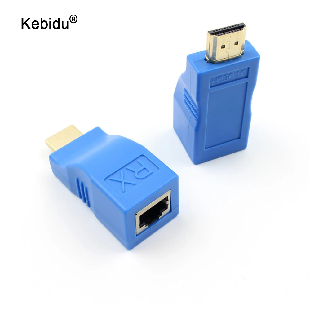 4k RJ45 порты Сетевой удлинитель LAN до 30 м по категории 5e / 6 UTP Ethernet-Кабель