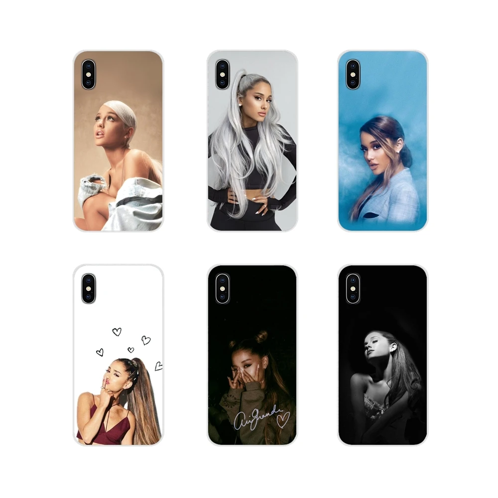 Для Apple iPhone X XR XS 11Pro MAX 4S 5C SE 6S 7 8 Plus ipod touch 5 6 Аксессуары Ariana Grande чехлы для телефонов |