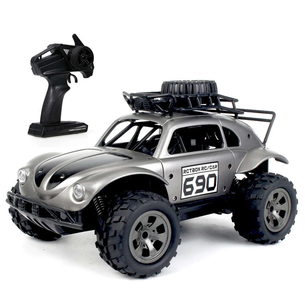 

KY-1816A 2.4G 2WD 1/18 Scale RC Crawler Off-road Car 260 Motor Infinite Speed Solid Durable RC Car Toys for Kids Adults RTR
