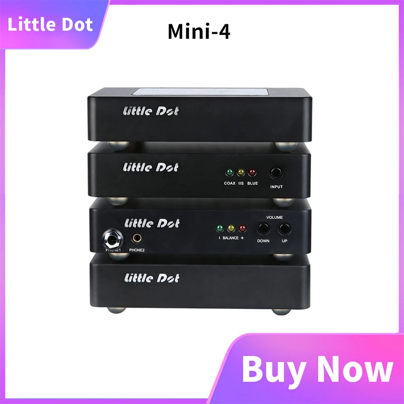 Мини комбинированный Hi Fi усилитель для наушников Little Dot Mini 4 декодер AK4493 DSD256
