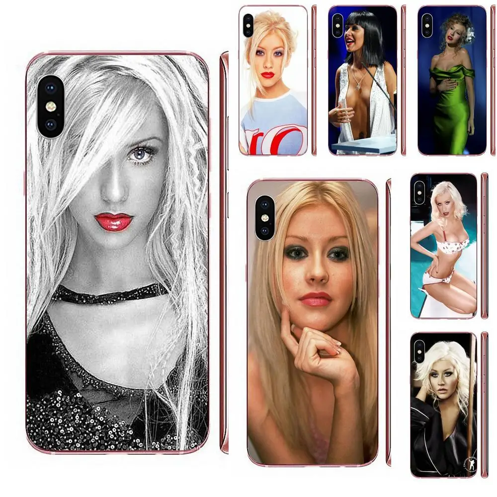 Для Huawei Mate 9 10 20 P P8 P9 P10 P20 P30 P40 Lite Pro Smart 2017 мягкий чехол для крышки Pop Singer Star Christina Aguilera