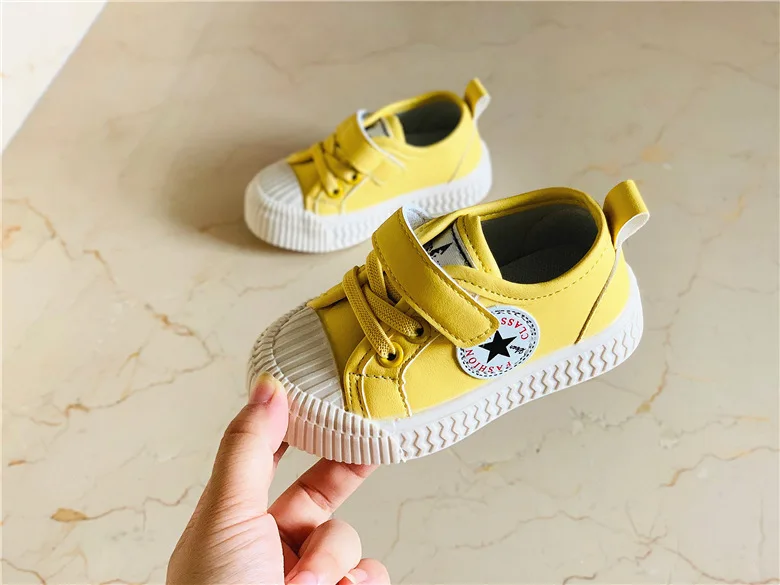fashion baby flat shoes infant casual shoes 1 to 5 year old boys and girls soft sports shoes high quality kids sneakers - Цвет: Золотой