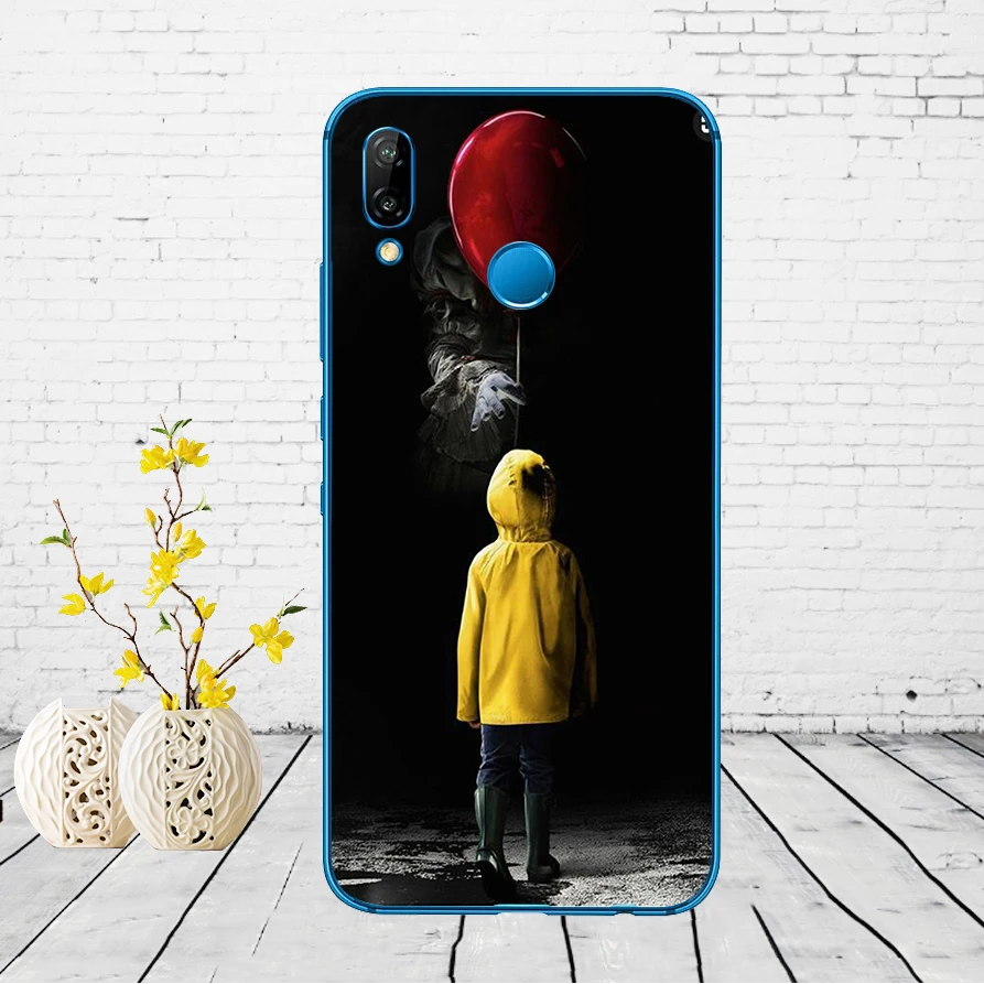 291DD Pennywise клоун ужас Мягкий силиконовый чехол для huawei P9 P10 P20 P30 Lite mate 10 20 PRO lite p smart чехол