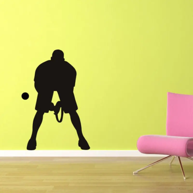Tennis Sticker Car Window Sports Decal Muurstickers Name Posters Vinyl Wall Decals Parede Decor Mural Tennis Sticker