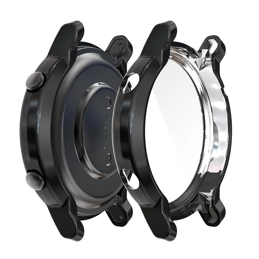 Premium TPU Screen Protective Cover for Huawei Watch GT - Full Silicone Bumper Shell Sleeve