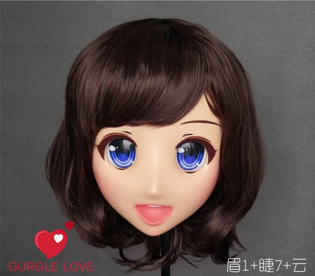 MASK14 NEW-18) реалистичные вечерние куклы для Хэллоуина BJD маска-Аниме Косплей киг аниме силиконовые маски косплей Кигуруми крест комод - Цвет: MASK14