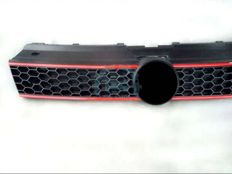 Передний бампер, капот решетки с красной крышкой для VW CROSS POLO Sporty 12-13uhd