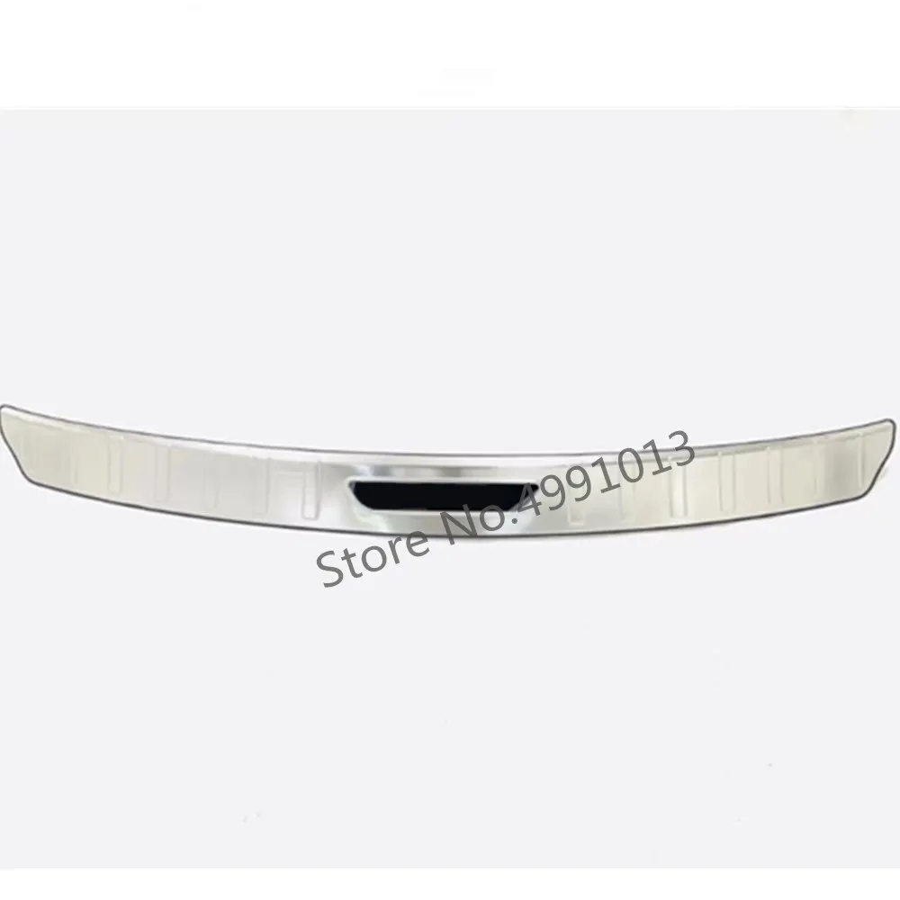 Автомобильный задний багажник Внутренний Внешний бампер пластина Внешняя рамка педаль порога черный для Tesla модель 3 Model3