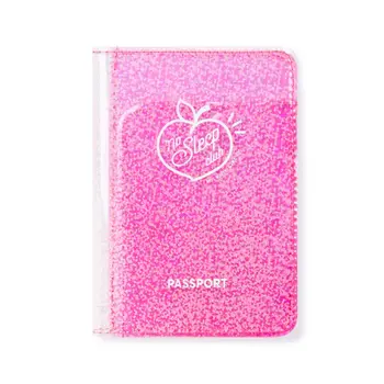 

2020 New Passport Holder Cover Holographic Wallet Card Case Card Pouch for Travel Women Girls