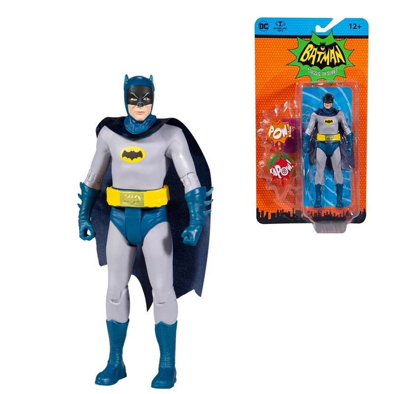 

Original 6-Inch Mcfarlane Toys Dc Multiverse 1960 Batman Series Batman Action Figure Model Decoration Collection Toy Gift