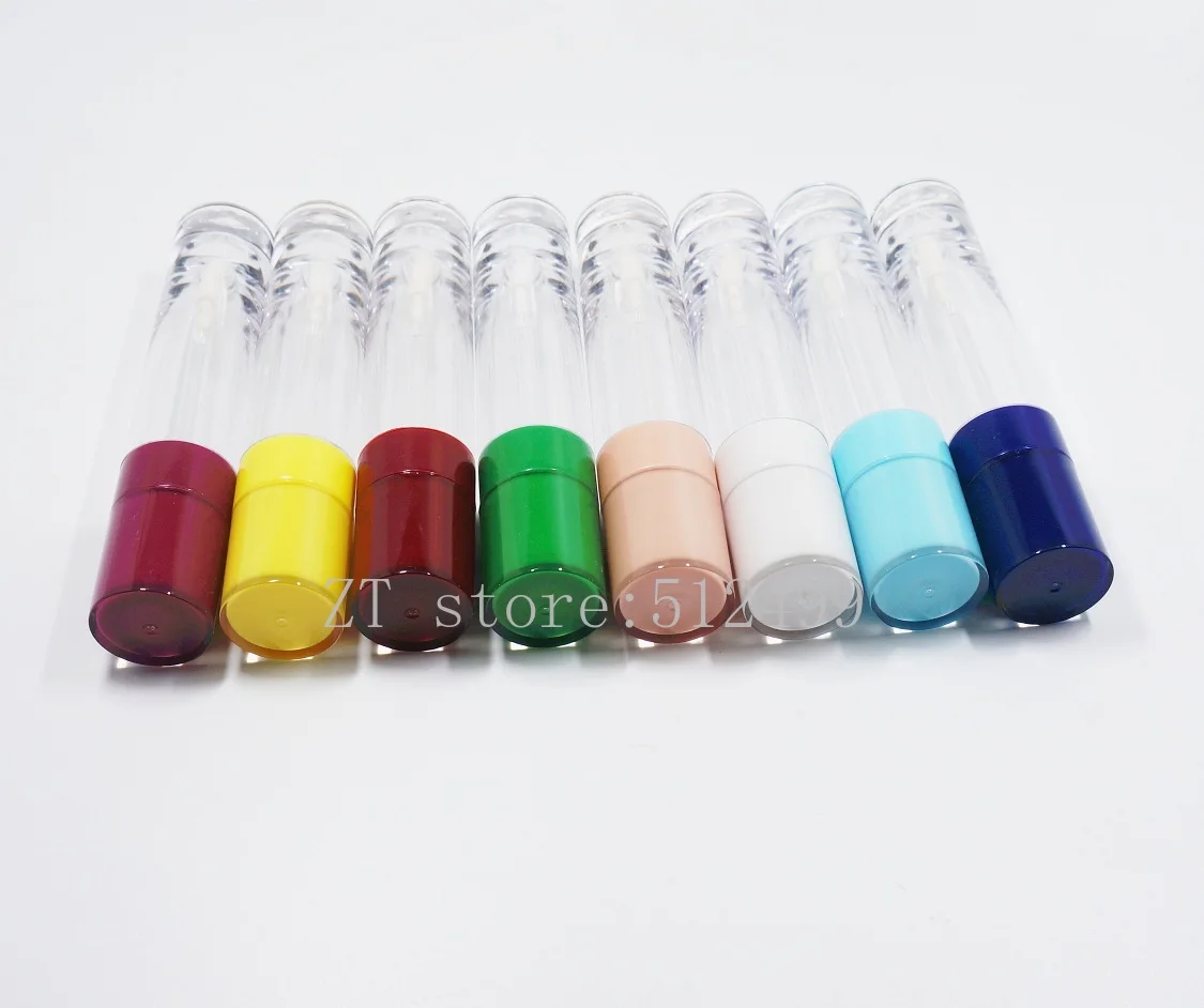 

10-100Pcs 8ml Empty Lip Gloss Tube Plastic Lipgloss Bottle Cylinder Small Lipgloss Wholesale Lip Gloss Containers Lipgloss Tube