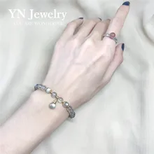 Ледяные виды серого лунного камня бисерный браслет женский транспорт из бисера лес джокер моды студентов, является веб-знаменитости