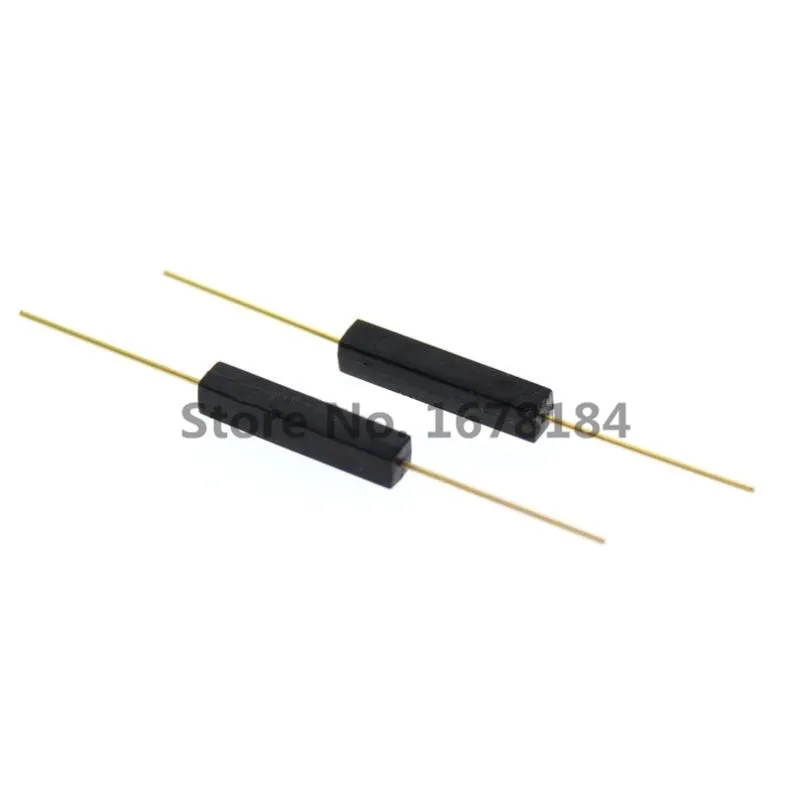 100 PCS Plastic Type Reed Switch 2 * 14 Normally Open Magnetic Control GPS-14A Anti-Vibration/Damage Contact For Sensors | Обустройство