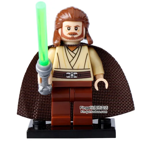 Star Wars Figure starwars Maz Anakin Yoda Luke Sith Lord Darth Vader Maul Revan Dooku Sidious Leia Han Solo Building Blocks toys - Цвет: PG672