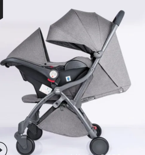 

new Baby Stroller foldable baby car Travelling Pram can sit can lie Children Pushchair on the airplane, Europe no tax
