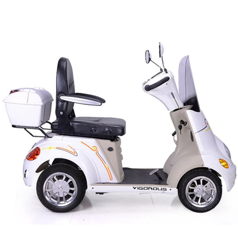 WHITE Лидер продаж года-распродажа 48v 500w трехколесный электрический старый скутер/инвалидов скутер - Цвет: WHITE