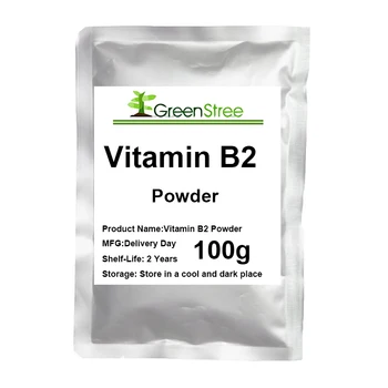 

Riboflavin Powder Nutritional supplements enhance immunity, improve vision and relieve fatigue Vitamin B2