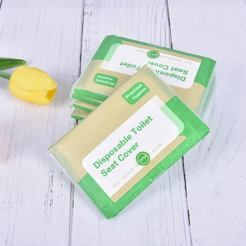 

10/1pcs Large Disposable Toilet mat Size Potty Seat Cover Potty Protectors Cover For Travel Camping Bathroom Accessior