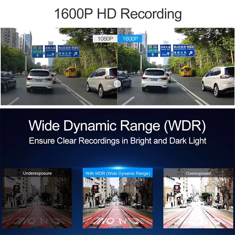 DDPai Mini3 видеорегистратор DVR 1600P HD английская версия 32GB Автомобильный видеорегистратор 24H парковка WiFi DVR рекордер